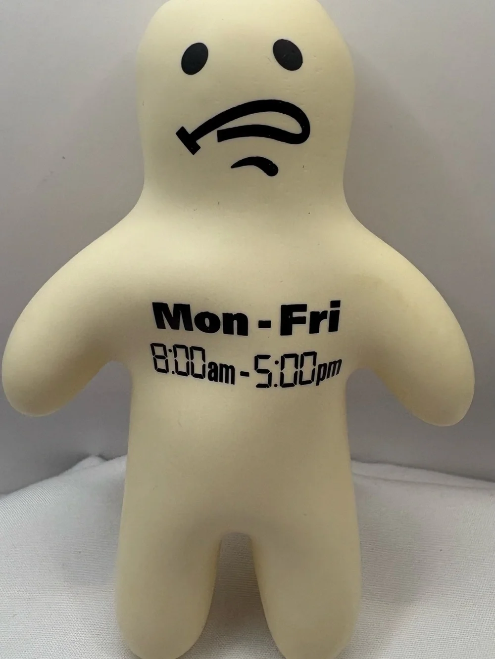 Holiday Time “Stress Man” M-F Squeeze Me Stress Reliever